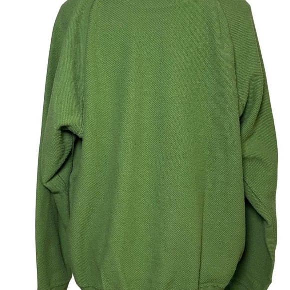 NWT Aerie Oversized Pullover Sweatshirt Kelly Green - Picture 2 of 7